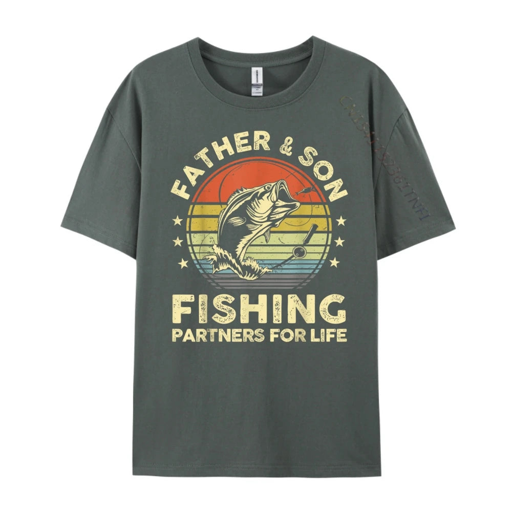 Father & Son Fishing Lunker Tee