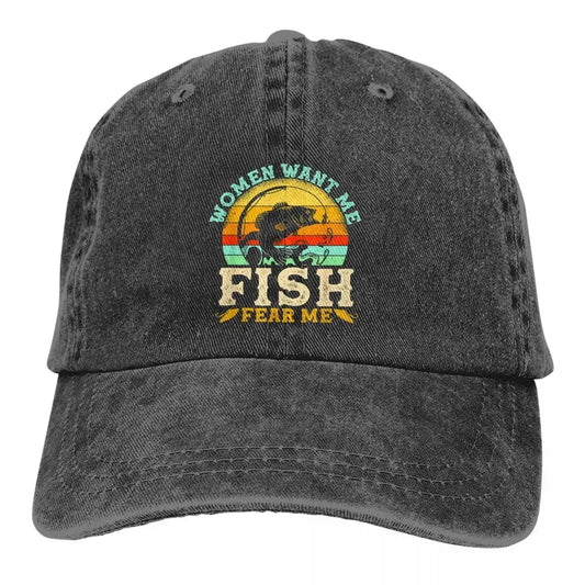 Fish Want Me Women Fear Me Lunker Hat