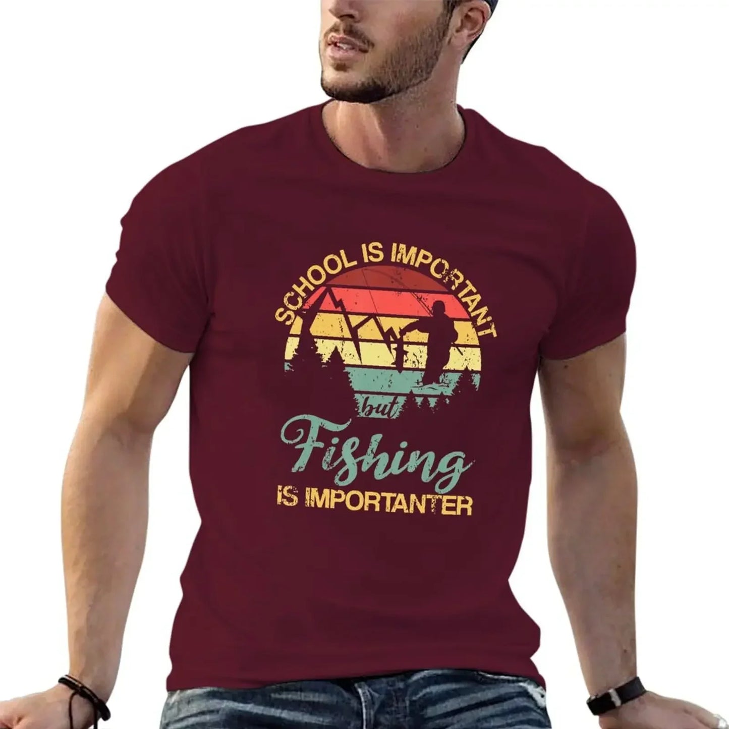 Fishing Is Importanter Lunker Tee