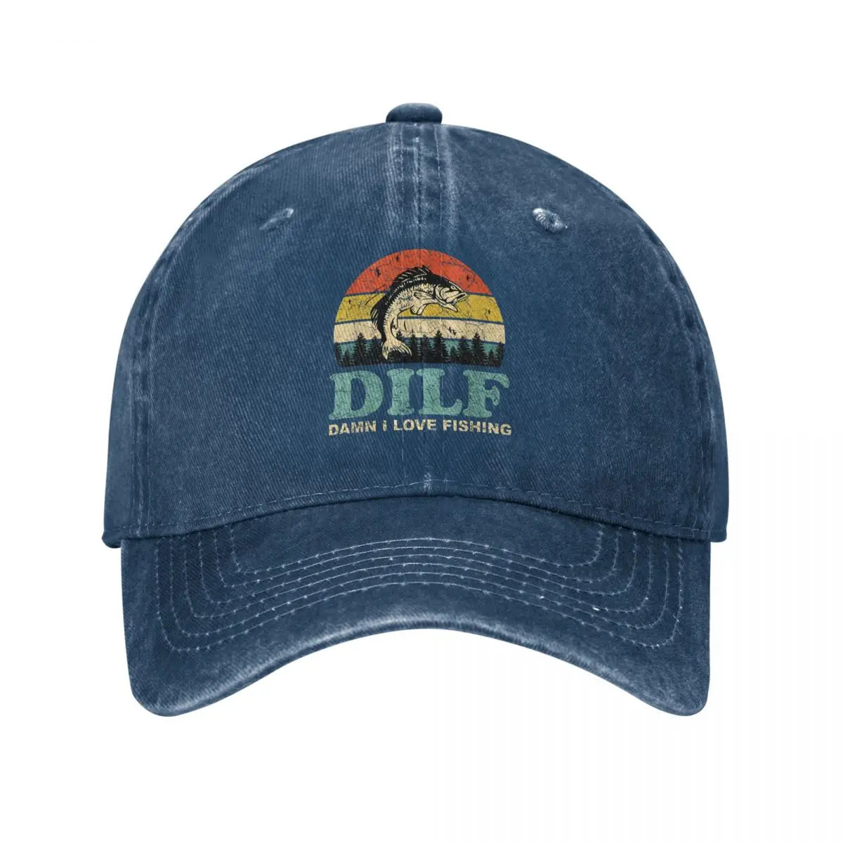 DILF Damn I Love Fishing Lunker Hat