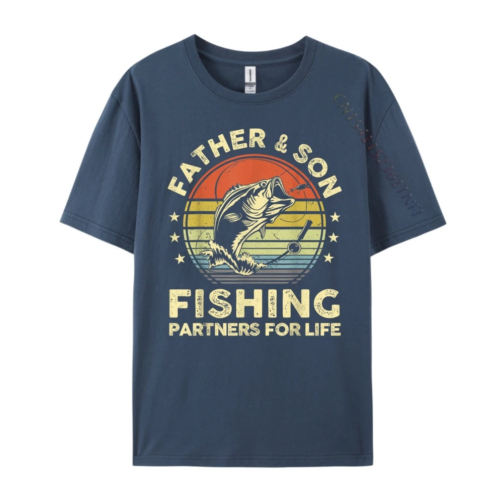 Father & Son Fishing Lunker Tee