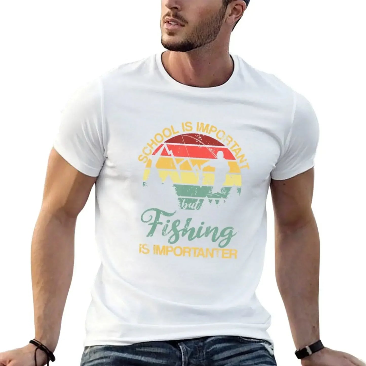 Fishing Is Importanter Lunker Tee