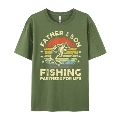 Father & Son Fishing Lunker Tee