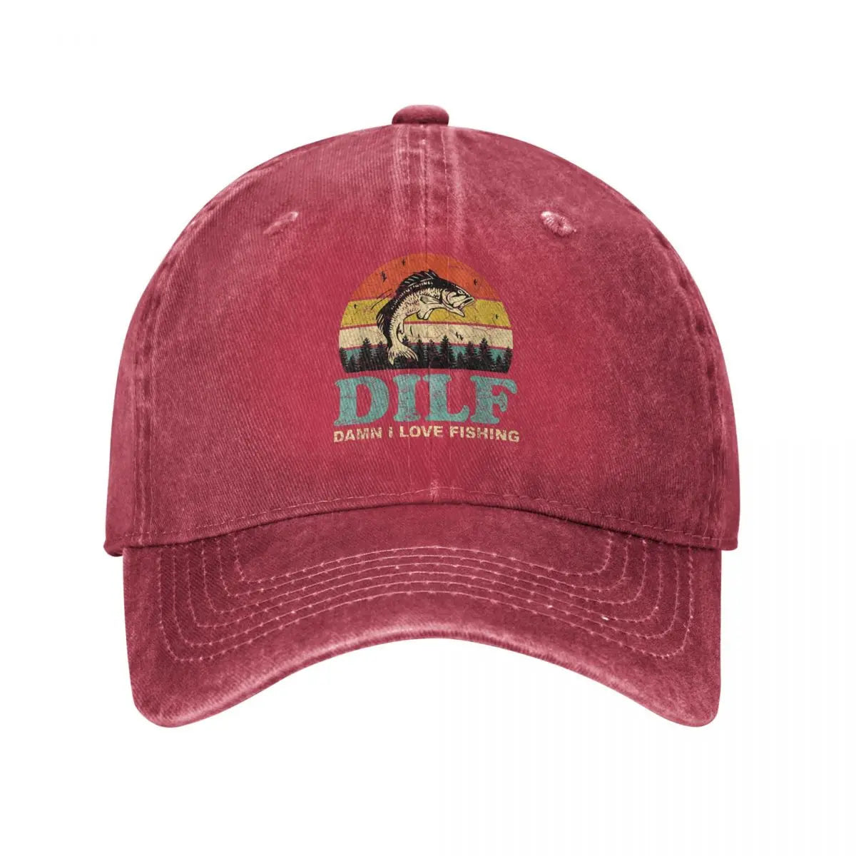 DILF Damn I Love Fishing Lunker Hat