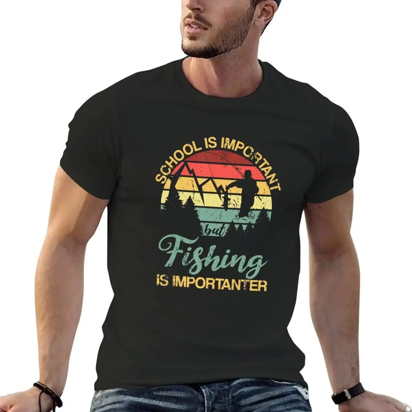 Fishing Is Importanter Lunker Tee